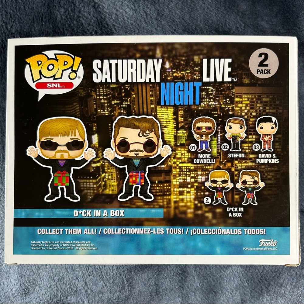 Funko Pop! SNL - Dick In A Box - Vaulted 2 Pack - Picture 2 of 8